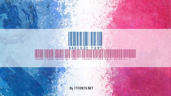 barcode font example